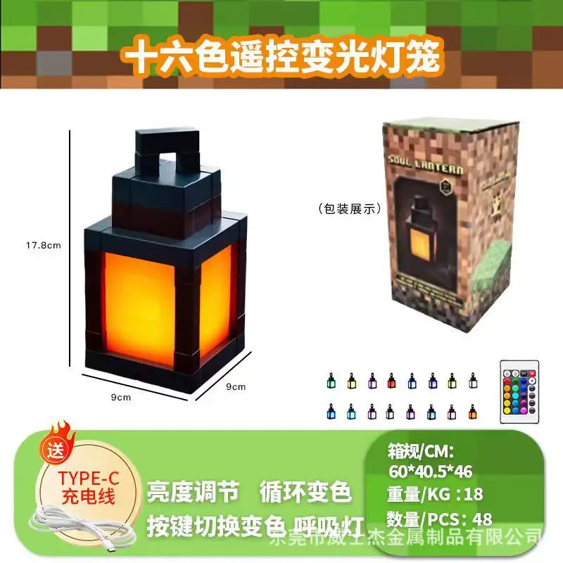 Lampka Wielokolorowa Minecraft